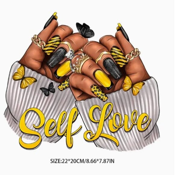 "Self Love" - Custom T-Shirts Made to Order - NWT - Picture 4 of 7